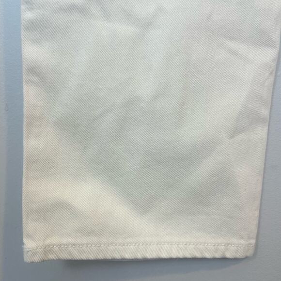 NWT rag & bone Wren High Rise Slim Straight Jeans in Ecru sz 29 Rigid Denim $255 - Picture 7 of 15